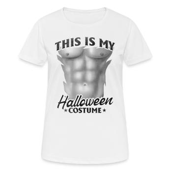 Funny Halloween - Crazy Halloween - Women's Breathable T-Shirt - white - Front - AI Model Female 172 dark (172cm)
