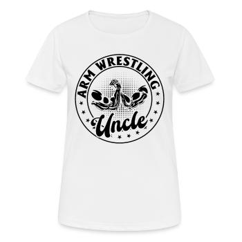 Bras de fer Oncle Bras de fer Oncle Bras de fer - T-shirt respirant Femme - blanc - Devant - AI Model Female 172 dark (172cm)