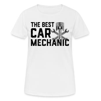 Mécanicien automobile - Le meilleur mécanicien automobile - T-shirt respirant Femme - blanc - Devant - AI Model Female 172 dark (172cm)