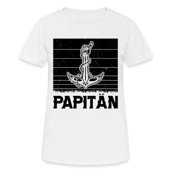 Father's Day Funny Father's Day Ideas Dad Daddy - Women's Breathable T-Shirt - white - Front - AI Model Female 172 dark (172cm)