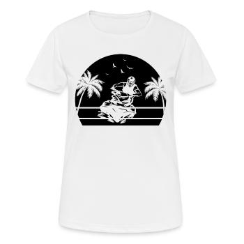 Jetski jet ski Jetski Lover Jetski Racing - Women's Breathable T-Shirt - white - Front - AI Model Female 172 dark (172cm)