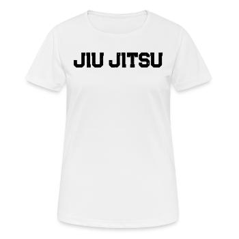 Brazilian Jiu Jitsu - Women's Breathable T-Shirt - white - Front - AI Model Female 172 dark (172cm)