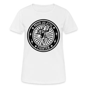 Sexy Jiu Jitsu Fighter - Jiu Jitsu Martial Arts - Women's Breathable T-Shirt - white - Front - AI Model Female 172 dark (172cm)