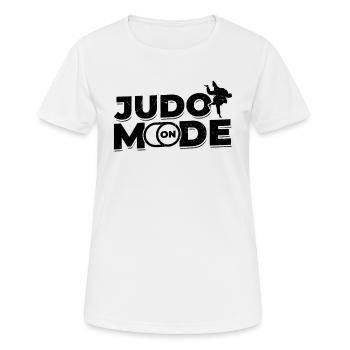 Judo Mode On - Judo Martial Arts Judo - Women's Breathable T-Shirt - white - Front - AI Model Female 172 dark (172cm)