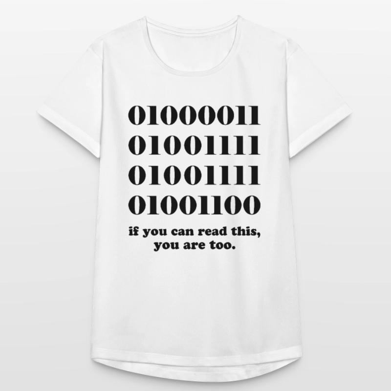 Computer binary code developers gift Women's Breathable T-Shirt