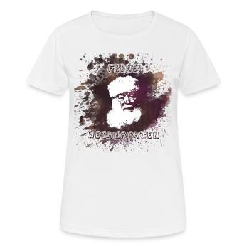 Weihnachten Geschenke Geschenk Frohe Weihnachten - Frauen T-Shirt atmungsaktiv - Weiß - Vorne - AI Model Female 172 dark (172cm)