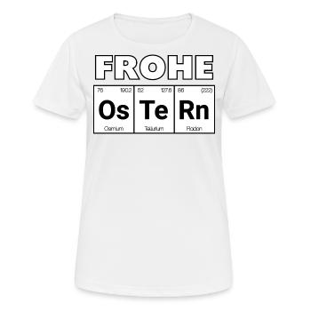 Éléments de Pâques - T-shirt respirant Femme - blanc - Devant - AI Model Female 172 dark (172cm)