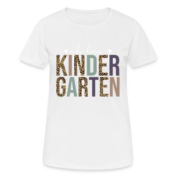 Oh Hey L'école Maternelle - T-shirt respirant Femme - blanc - Devant - AI Model Female 172 dark (172cm)