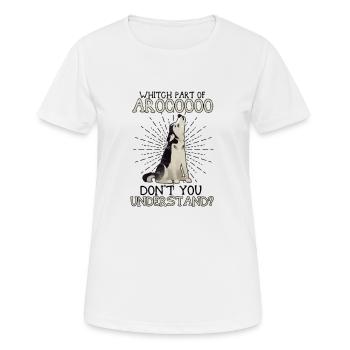 Whitch fait partie d’Aroooo Ne comprenez-vous pas - - T-shirt respirant Femme - blanc - Devant - AI Model Female 172 dark (172cm)