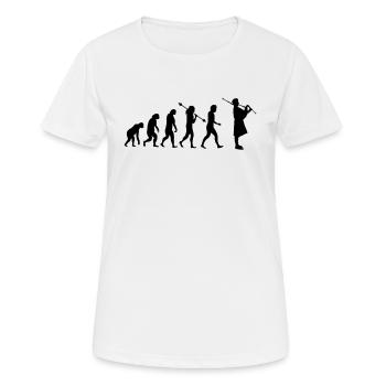Cornemuse Cornemuse Cornemuse - T-shirt respirant Femme - blanc - Devant - AI Model Female 172 dark (172cm)
