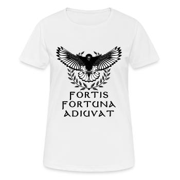 Roman Eagle - Women's Breathable T-Shirt - white - Front - AI Model Female 172 dark (172cm)