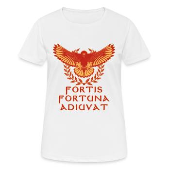 Roman Eagle - Women's Breathable T-Shirt - white - Front - AI Model Female 172 dark (172cm)