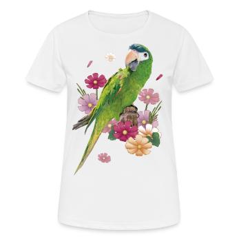 Le noble ara - T-shirt respirant Femme - blanc - Devant - AI Model Female 172 dark (172cm)