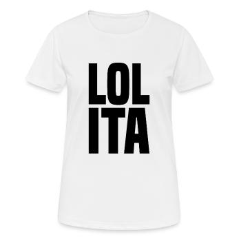 Lolita Big Black - T-shirt respirant Femme - blanc - Devant - AI Model Female 172 dark (172cm)