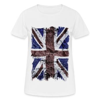 UNITED Kingdom II by Felly Street Wear - T-shirt respirant Femme - blanc - Devant - AI Model Female 172 dark (172cm)