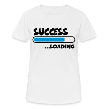 Success loading - Women's Breathable T-Shirt - white - Front - AI Model Female 172 dark (172cm)