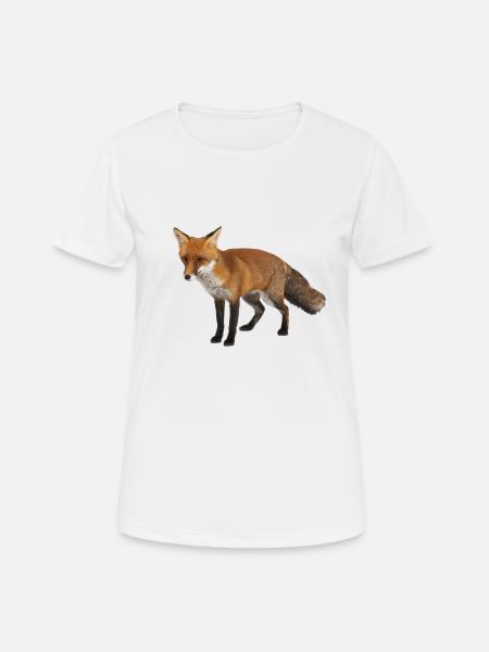 Fox - Women's Breathable T-Shirt - white