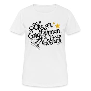 Englishmans Platters - T-shirt respirant Femme - blanc - Devant - AI Model Female 172 dark (172cm)