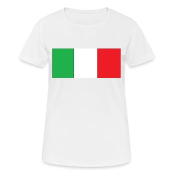 Italia - Women's Breathable T-Shirt - white - Front - AI Model Female 172 dark (172cm)