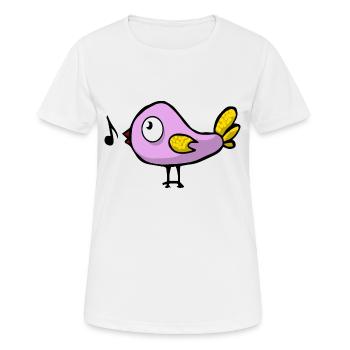 bird bird voegel animal animals7 - Women's Breathable T-Shirt - white - Front - AI Model Female 172 dark (172cm)