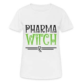 Pharmacie Halloween - T-shirt respirant Femme - blanc - Devant - AI Model Female 172 dark (172cm)