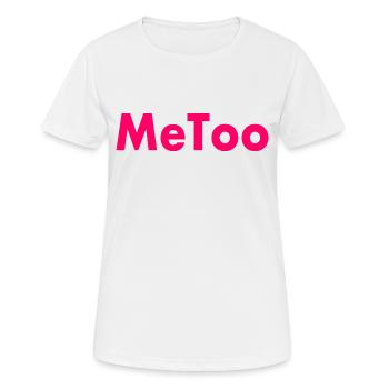 Me too - Frauen T-Shirt atmungsaktiv - Weiß - Vorne - AI Model Female 172 dark (172cm)