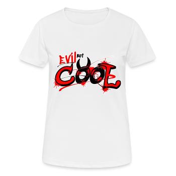 drôle disant pour hommes et femmes - Krampus GAG - T-shirt respirant Femme - blanc - Devant - AI Model Female 172 dark (172cm)