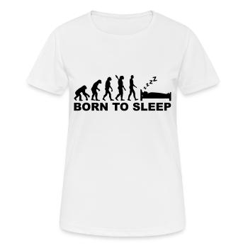 Evolution Dormir - T-shirt respirant Femme - blanc - Devant - AI Model Female 172 dark (172cm)