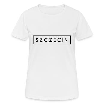 Cadeaux Szczecin Polska Polska Szczecin Szczecin - T-shirt respirant Femme - blanc - Devant - AI Model Female 172 dark (172cm)