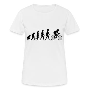 fahrrad mountainbike bicycle bike rennrad4 - Frauen T-Shirt atmungsaktiv - Weiß - Vorne - AI Model Female 172 dark (172cm)