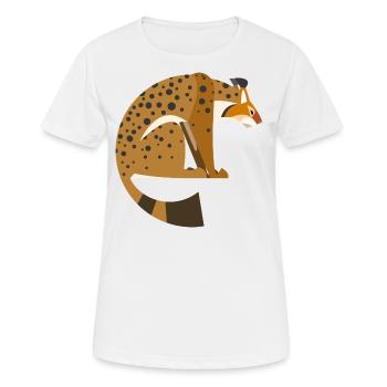 Lynx - T-shirt respirant Femme - blanc - Devant - AI Model Female 172 dark (172cm)