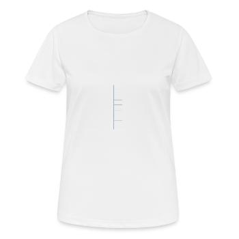Pale - ladder - Women's Breathable T-Shirt - white - Front - AI Model Female 172 dark (172cm)