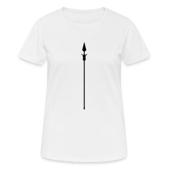 Asia Speer 2 - Frauen T-Shirt atmungsaktiv - Weiß - Vorne - AI Model Female 172 dark (172cm)