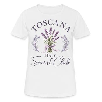 Italy Tuscany Italian Women - Women's Breathable T-Shirt - white - Front - AI Model Female 172 dark (172cm)