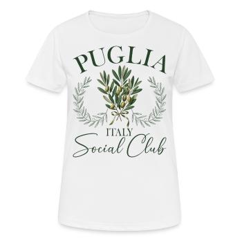 Italien Apulien Italienische Frauen - Frauen T-Shirt atmungsaktiv - Weiß - Vorne - AI Model Female 172 dark (172cm)