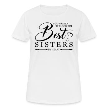 Für die beste Freundin - Freunde BFF Bffs Geschenk - Frauen T-Shirt atmungsaktiv - Weiß - Vorne - AI Model Female 172 dark (172cm)