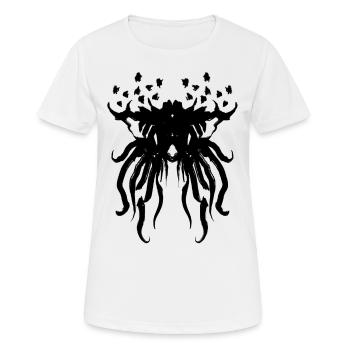 Rorschach Test - Cthulhu - Women's Breathable T-Shirt - white - Front - AI Model Female 172 dark (172cm)