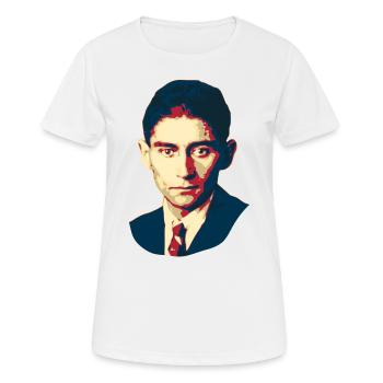 Franz Kafka - Frauen T-Shirt atmungsaktiv - Weiß - Vorne - AI Model Female 172 dark (172cm)