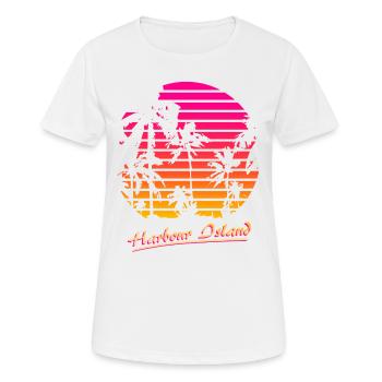 Harbour Island - Women's Breathable T-Shirt - white - Front - AI Model Female 172 dark (172cm)