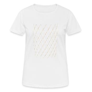 Hessischer Äppler, Cidre - T-shirt respirant Femme - blanc - Devant - AI Model Female 172 dark (172cm)