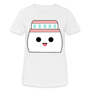 Croisière en bateau de croisière Kawaii - T-shirt respirant Femme - blanc - Devant - AI Model Female 172 dark (172cm)