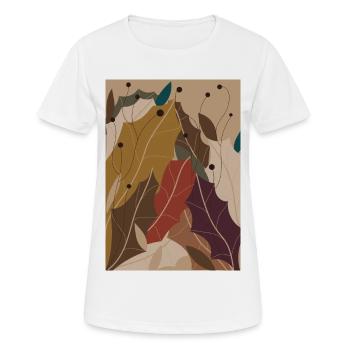 Motif décoratif - T-shirt respirant Femme - blanc - Devant - AI Model Female 172 dark (172cm)