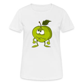 Mad apple - Women's Breathable T-Shirt - white - Front - AI Model Female 172 dark (172cm)