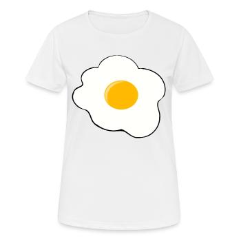 Les oeufs de Pâques oeufs de ostern101 Oeufs - T-shirt respirant Femme - blanc - Devant - AI Model Female 172 dark (172cm)