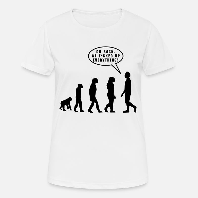 Evolution - T-shirt respirant Femme - blanc