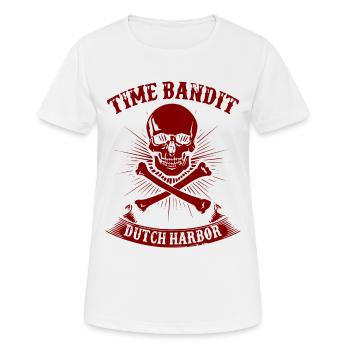 Time Bandit - Women's Breathable T-Shirt - white - Front - AI Model Female 172 dark (172cm)