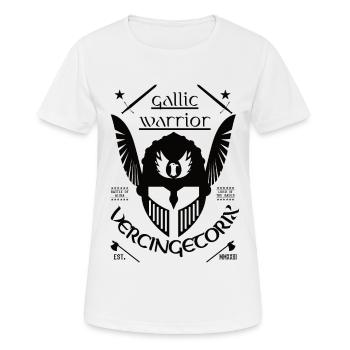 Vercingétorix prince et général de Gaule - T-shirt respirant Femme - blanc - Devant - AI Model Female 172 dark (172cm)