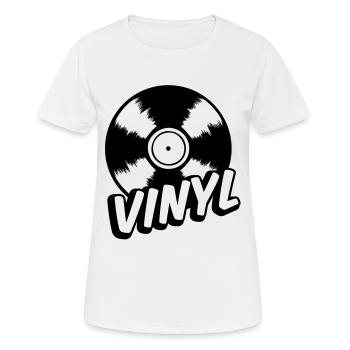 vinyl - T-shirt respirant Femme - blanc - Devant - AI Model Female 172 dark (172cm)