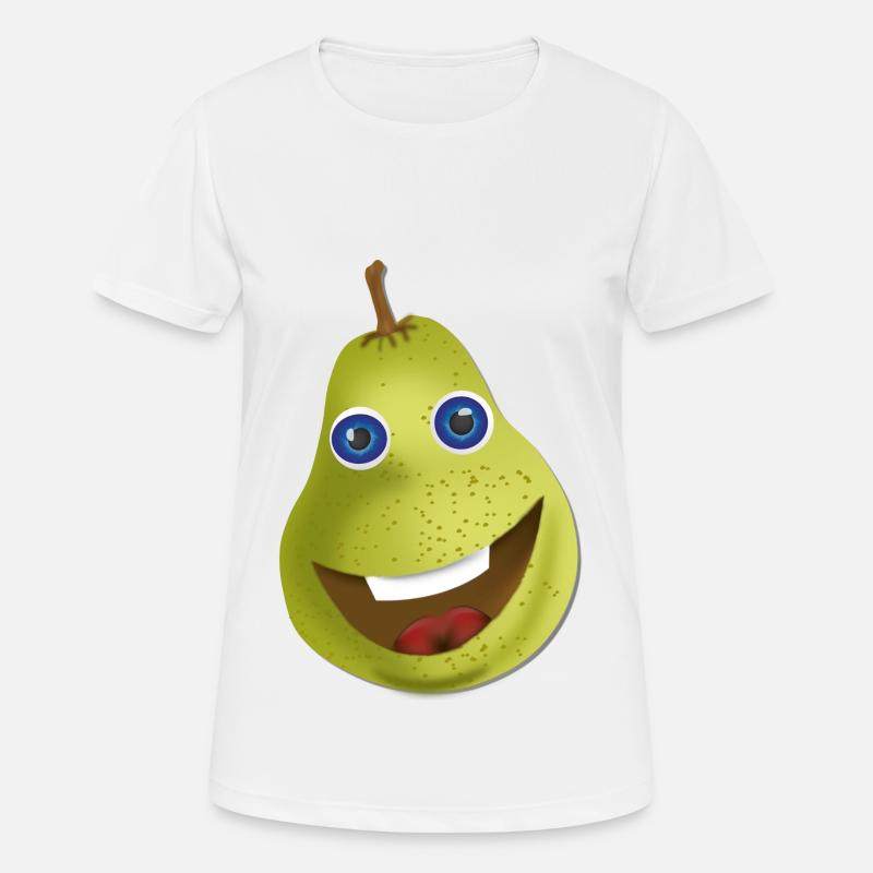 pear - Women's Breathable T-Shirt - white