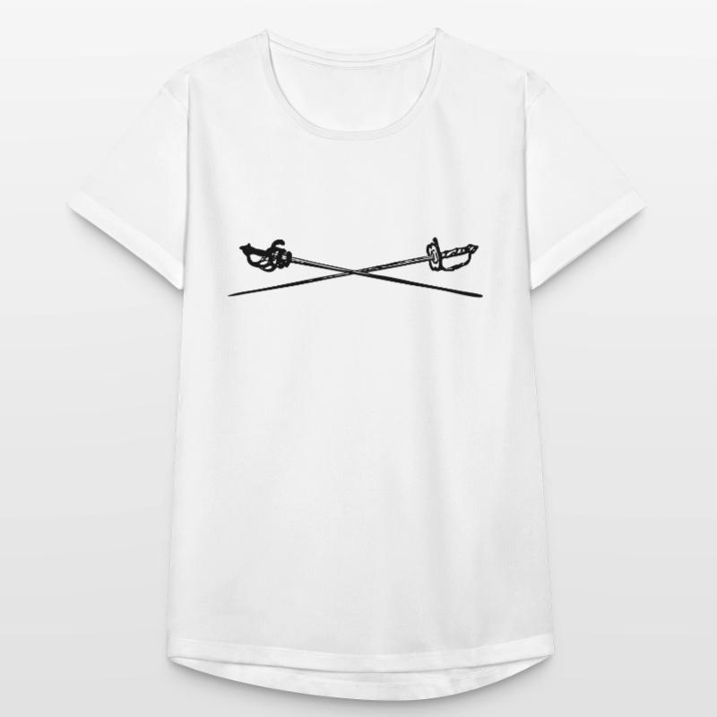 Escrime épée fleurette parade samurai12 T-shirt respirant Femme